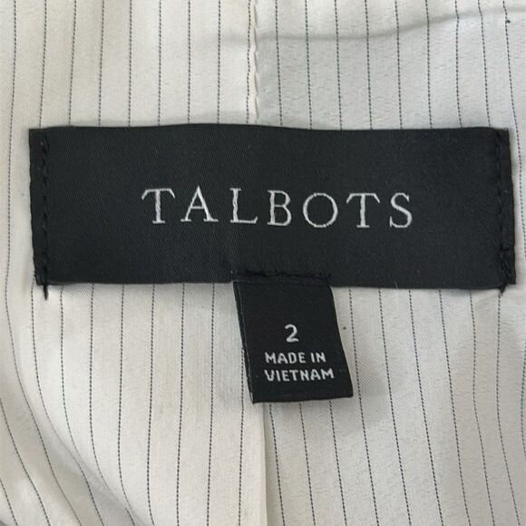 Talbots Glen Plaid Blazer Size 2 Modern Longer Lenght NWOT - Picture 11 of 12